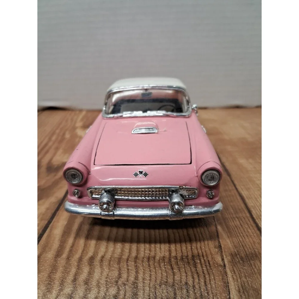 1955 FORD THUNDERBIRD pink diecast Superior Sunnyside classic toy car 1:24